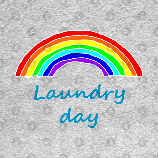 Laundry Day Rainbow by ellenhenryart